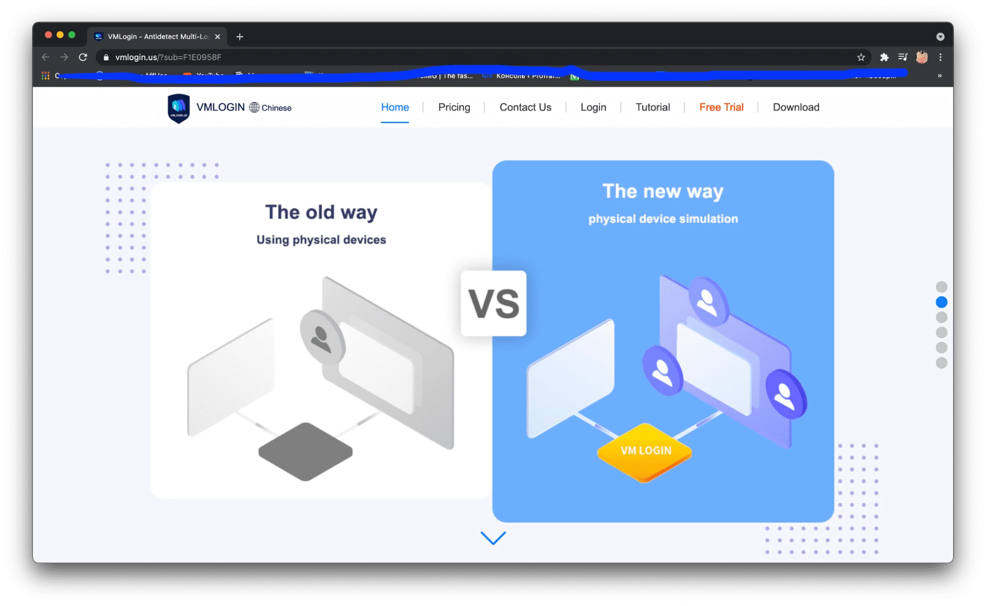 антидетект браузер VMLogin