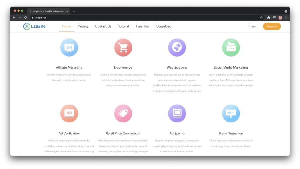 антидетект браузер xLogin