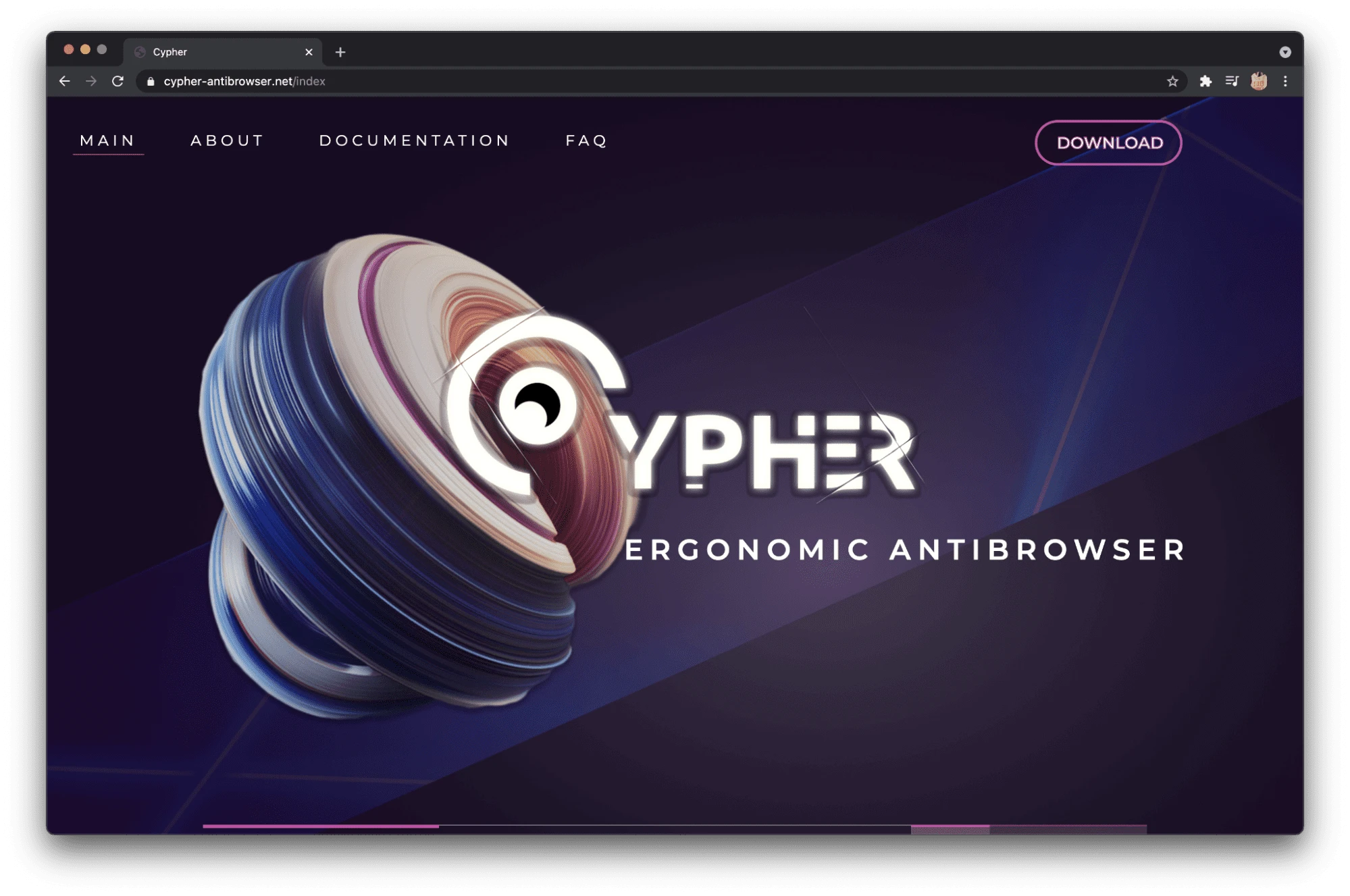 антидетект браузер Cypher