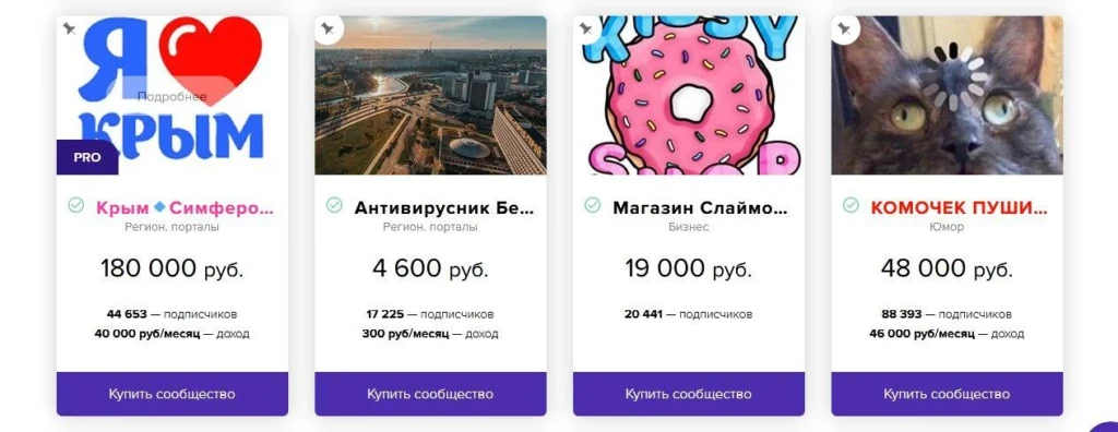Trade-groups: где купить Instagram аккаунт