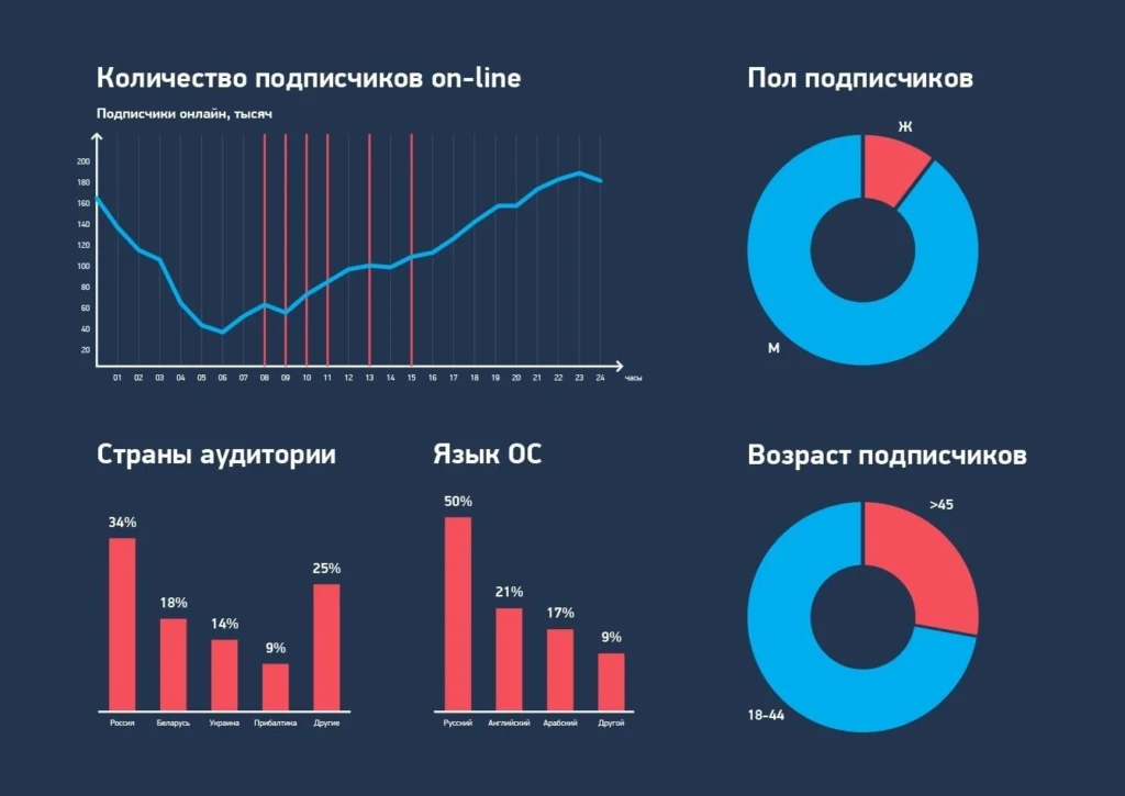 Отчет по продвижению в социальных сетях