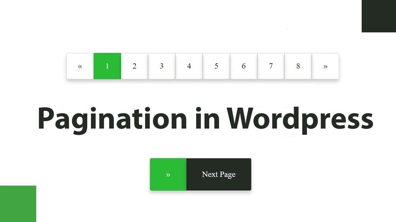 Как добавить пагинацию на WordPress сайт