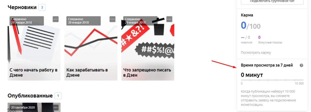 Требования для подключения монетизации