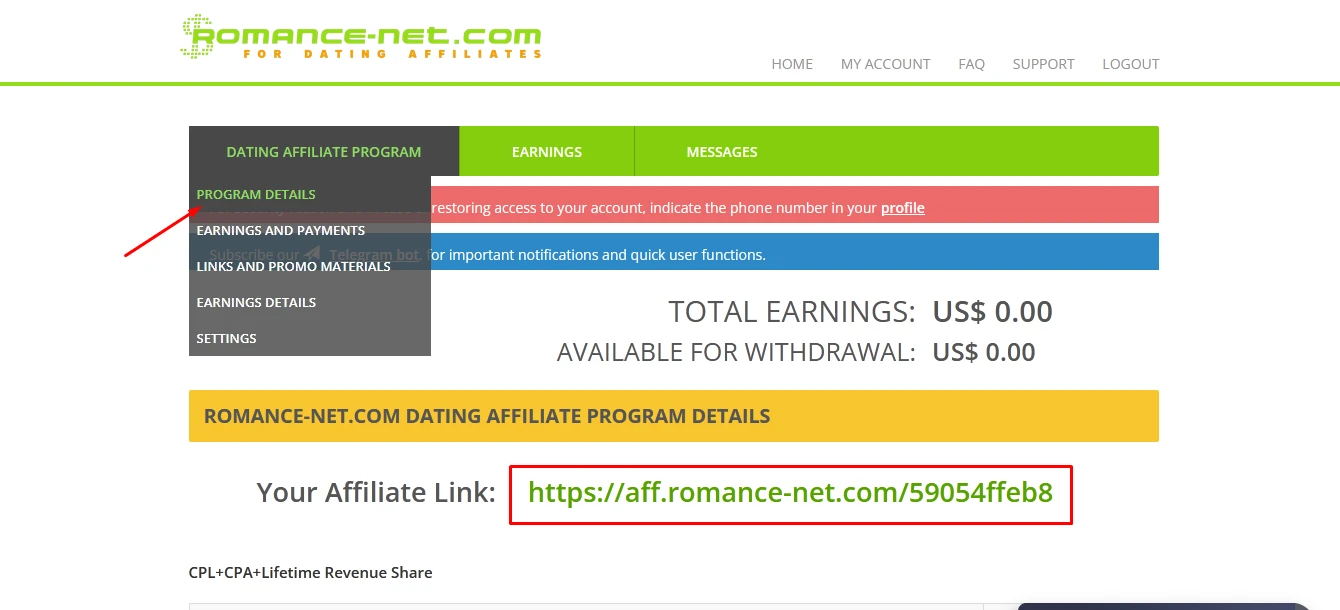 Romance-net