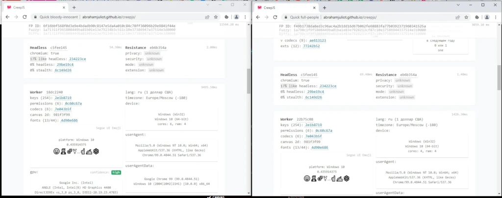 Octo Browser: как мы тестировали антик с реальными отпечатками, удобным интерфейсом и возможностью командной работы + бонус