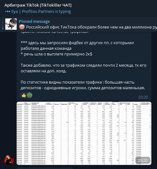 Премиум-партнерка Profitov.Partners отказывает в выплате $3000: в чем проблема?