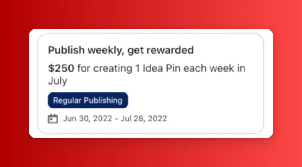 Как американцы зарабатывают от $25 до $62.5 за пин благодаря Pinterest Creator Rewards
