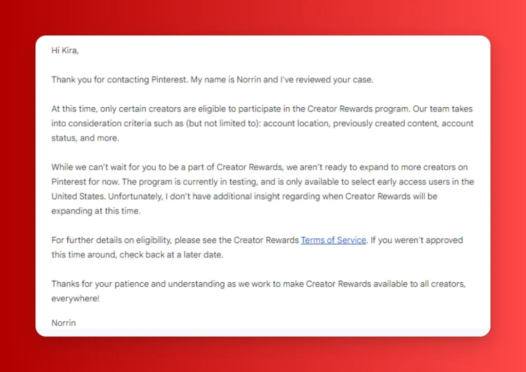 Как американцы зарабатывают от $25 до $62.5 за пин благодаря Pinterest Creator Rewards