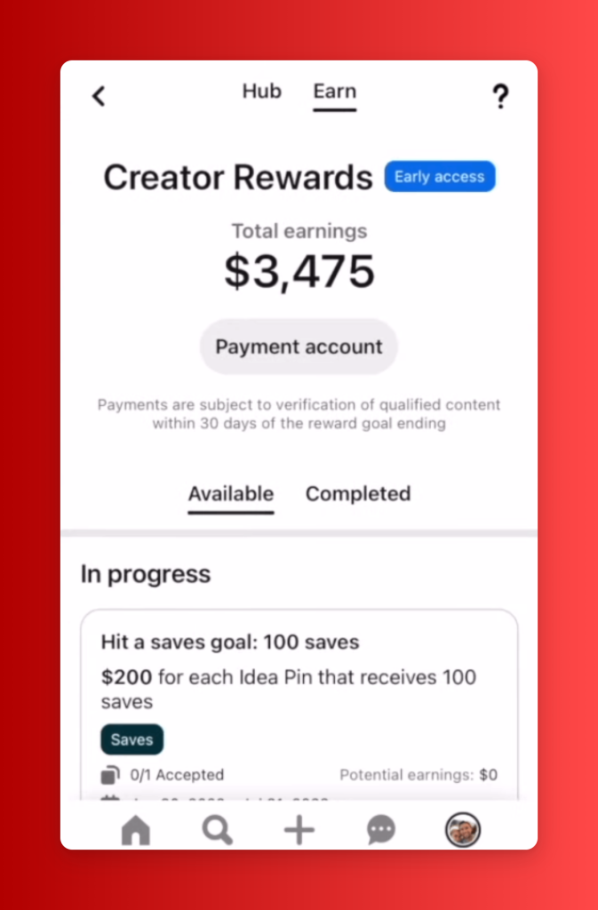 Как американцы зарабатывают от $25 до $62.5 за пин благодаря Pinterest Creator Rewards