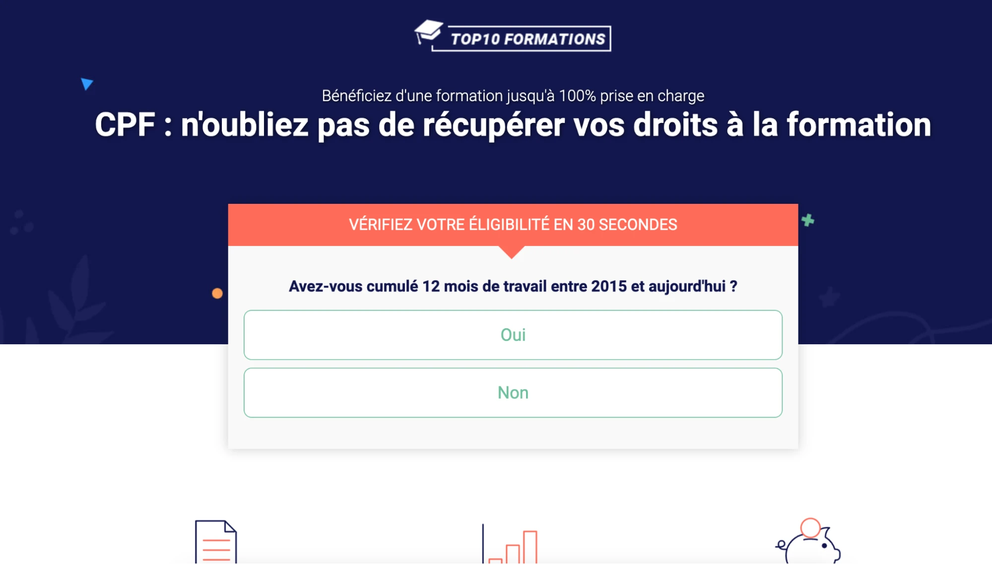 CPF-офферы — льем на образование во Франции