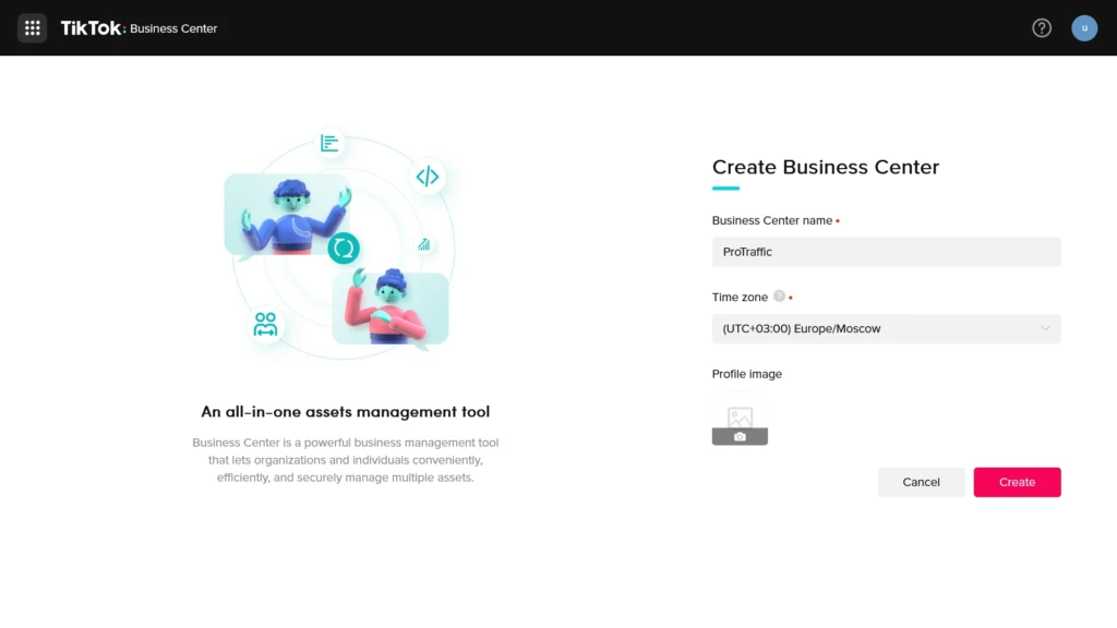 Create Business Center