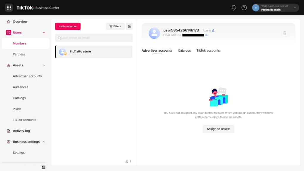Advertiser accounts