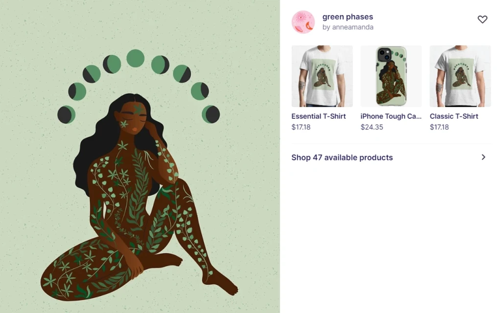 $17 за 2 часа: продаем дизайны на RedBubble