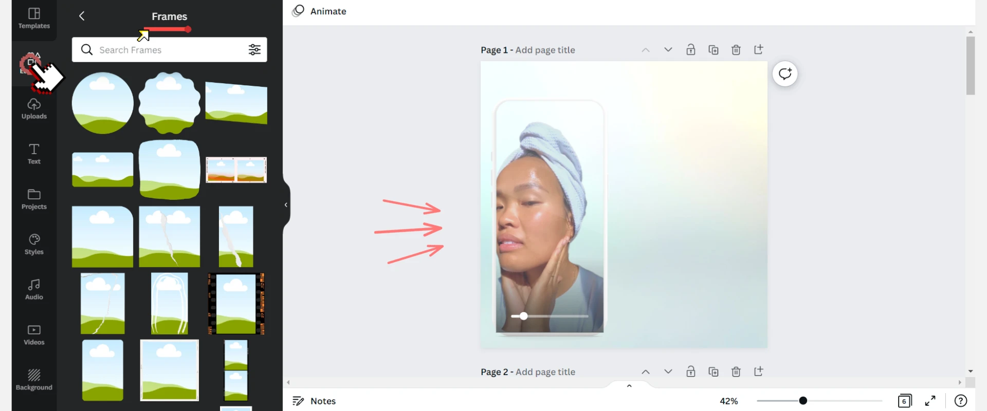 Делаем креатив под нутру в Canva + шаблоны