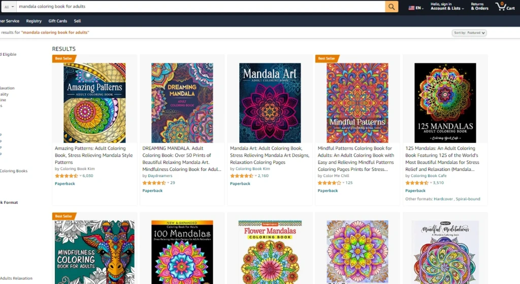 Идея: продаем low content и medium content книги на Amazon KDP