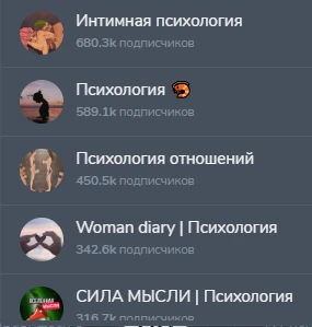 примеры оригинальных названий тг каналов для девушек