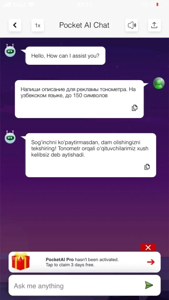 Pocket AI