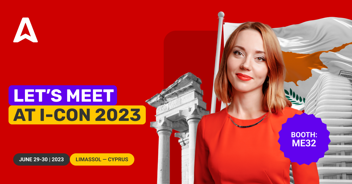 Запишитесь на встречу и встретьтесь с Adsterra на i-Con 2023.