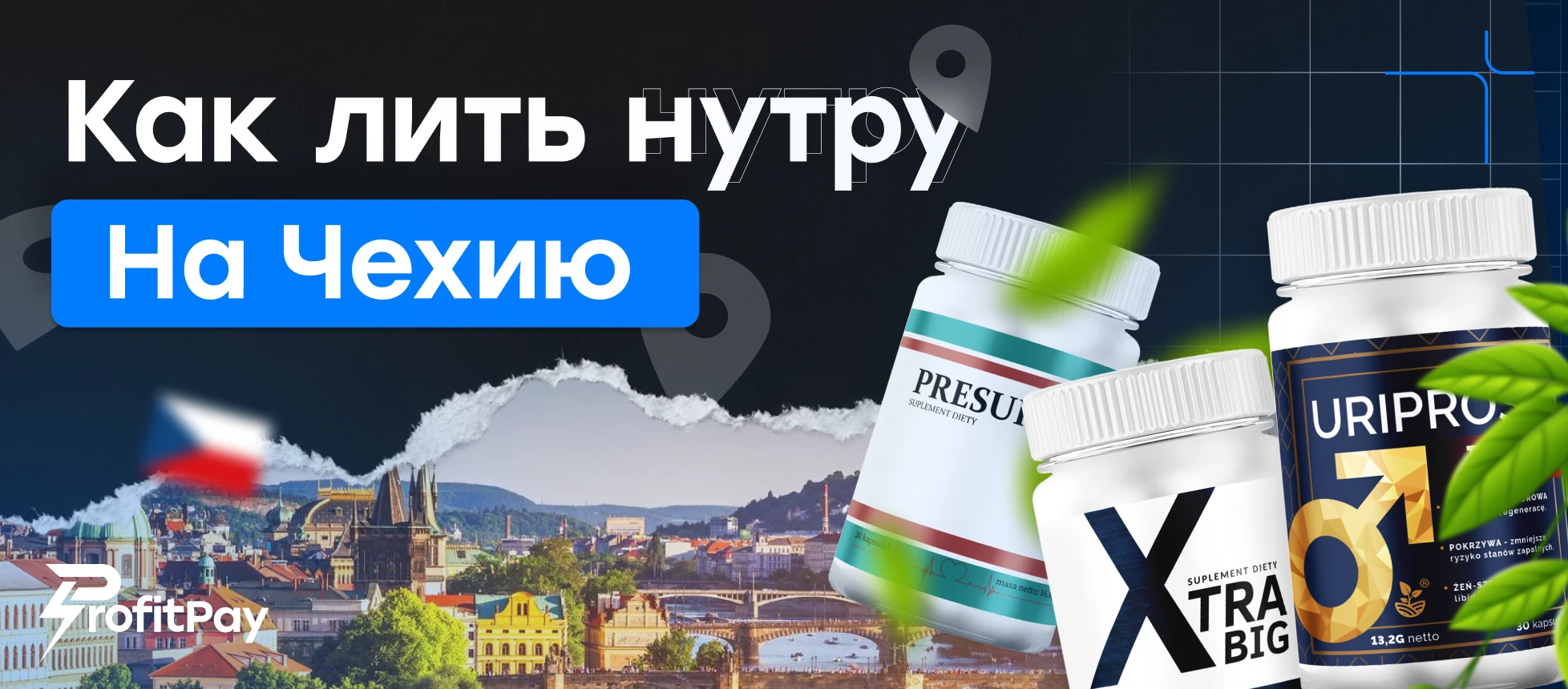 Как лить нутру на Чехию: разбор ГЕО от ProfitPay