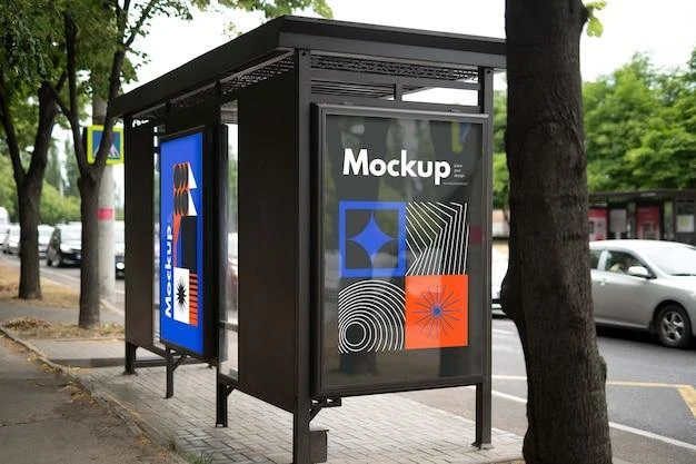 мокап баннера