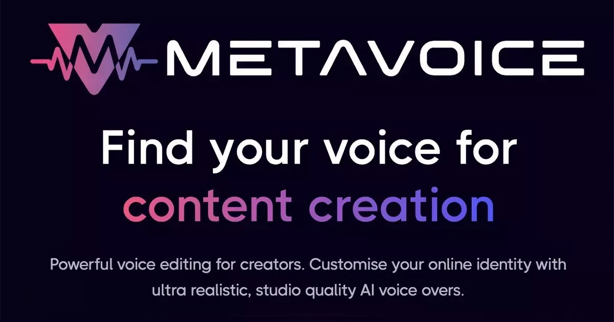 Metavoice: обзор нейросети для изменения голоса в реальном времени