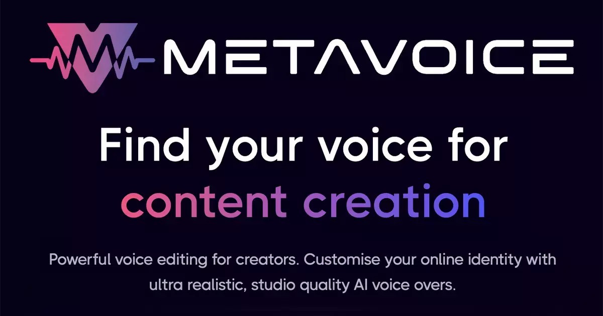 Metavoice: обзор нейросети для изменения голоса в реальном времени