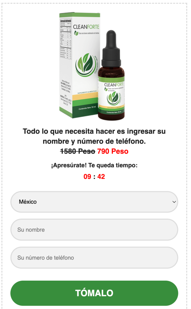 Кейс: 18 372 $ за месяц на Clean Forte с FB в Мексике