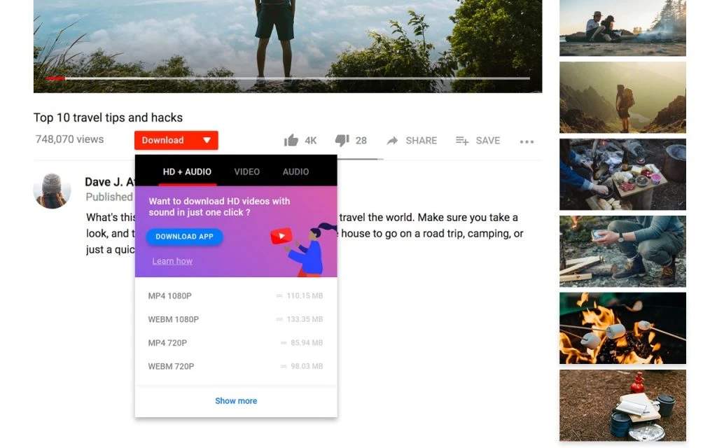 YouTube Video Download — YouTube HD Download