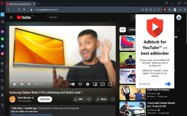Adblock for Youtube