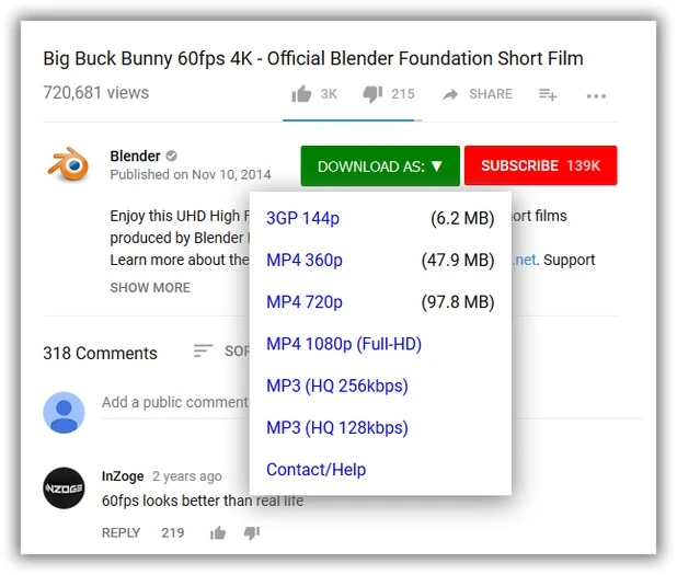 Easy Youtube Video Downloader Express