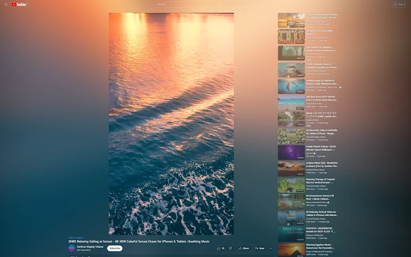 Ambient Light for Youtube