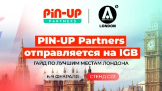PIN-UP Partners в Лондоне – до встречи на iGB Affiliate London 2024!