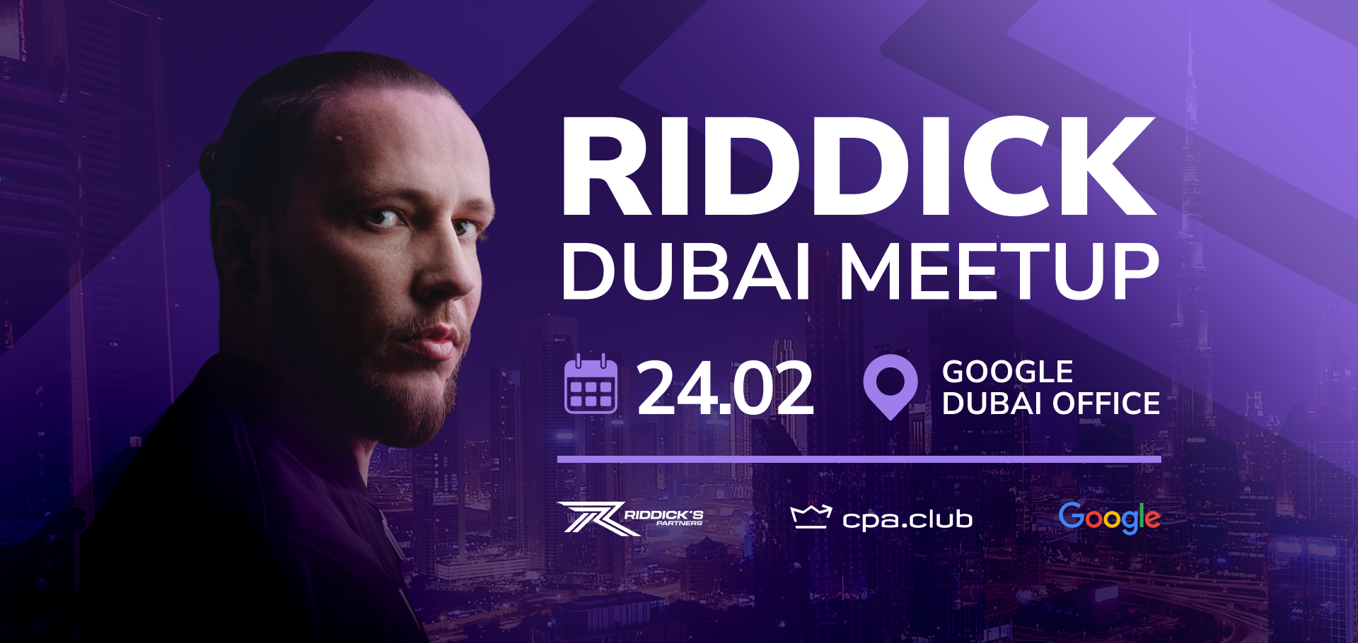 Riddick Dubai Meetup — эксклюзивный митап лидеров рынка iGaming в офисе Google