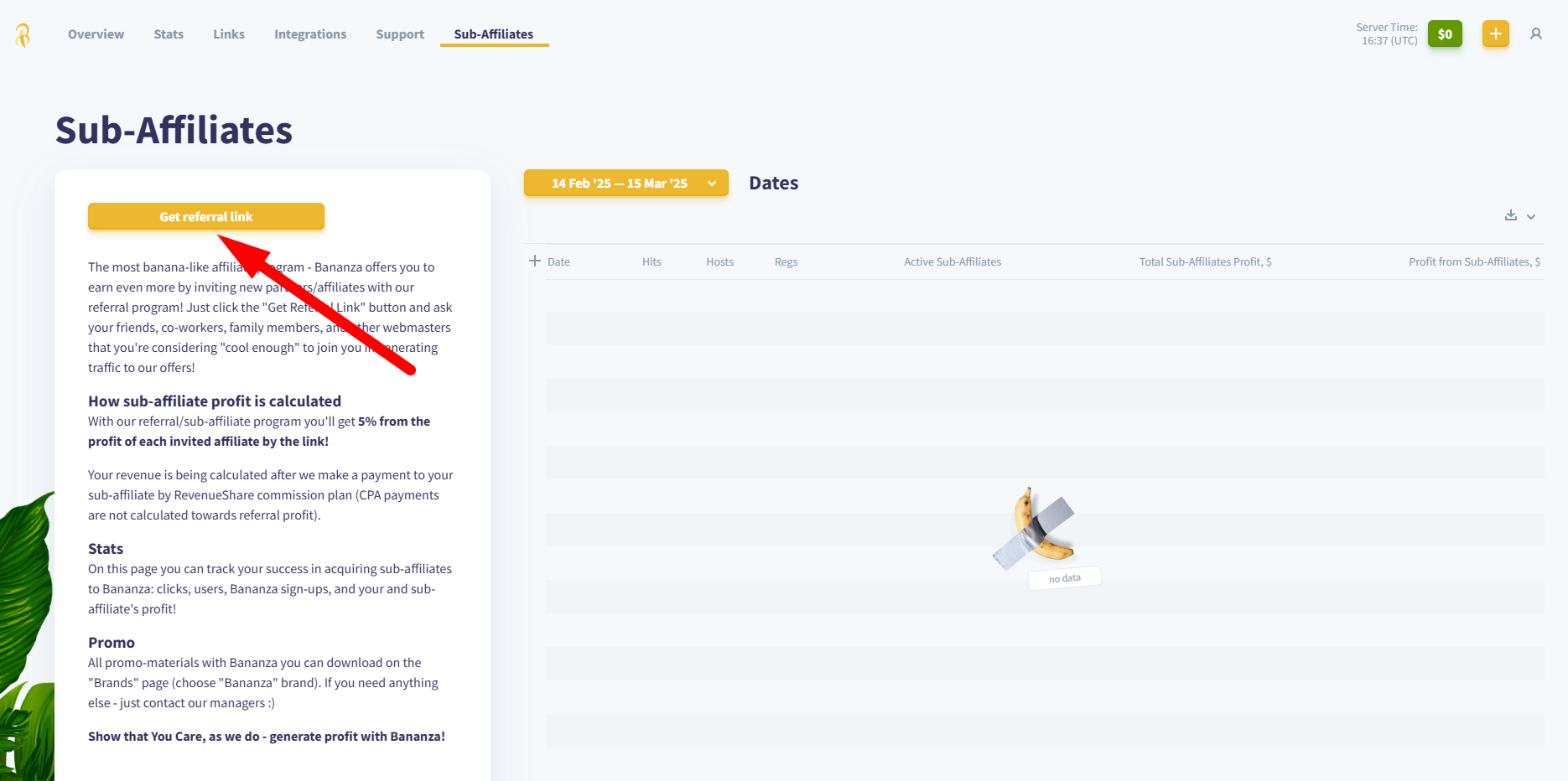 Bananza Affiliates