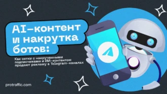 Как сетки с накрученными подписчиками и ИИ-контентом продают рекламу в Telegram-каналах