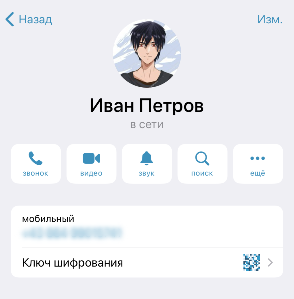 Как создать секретный чат в Телеграмме