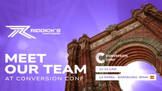 Команда Riddick’s Partners едет на Conversion Conf 2025 в Барселону