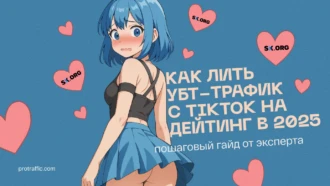 Как лить УБТ-трафик с TikTok на дейтинг в 2025 — пошаговый гайд
