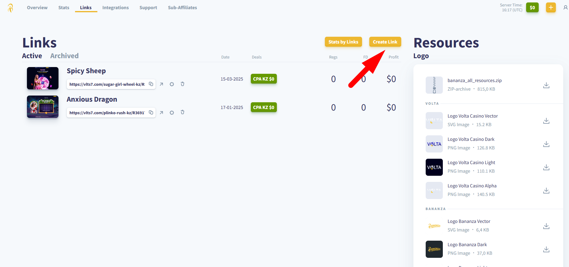 Bananza Affiliates