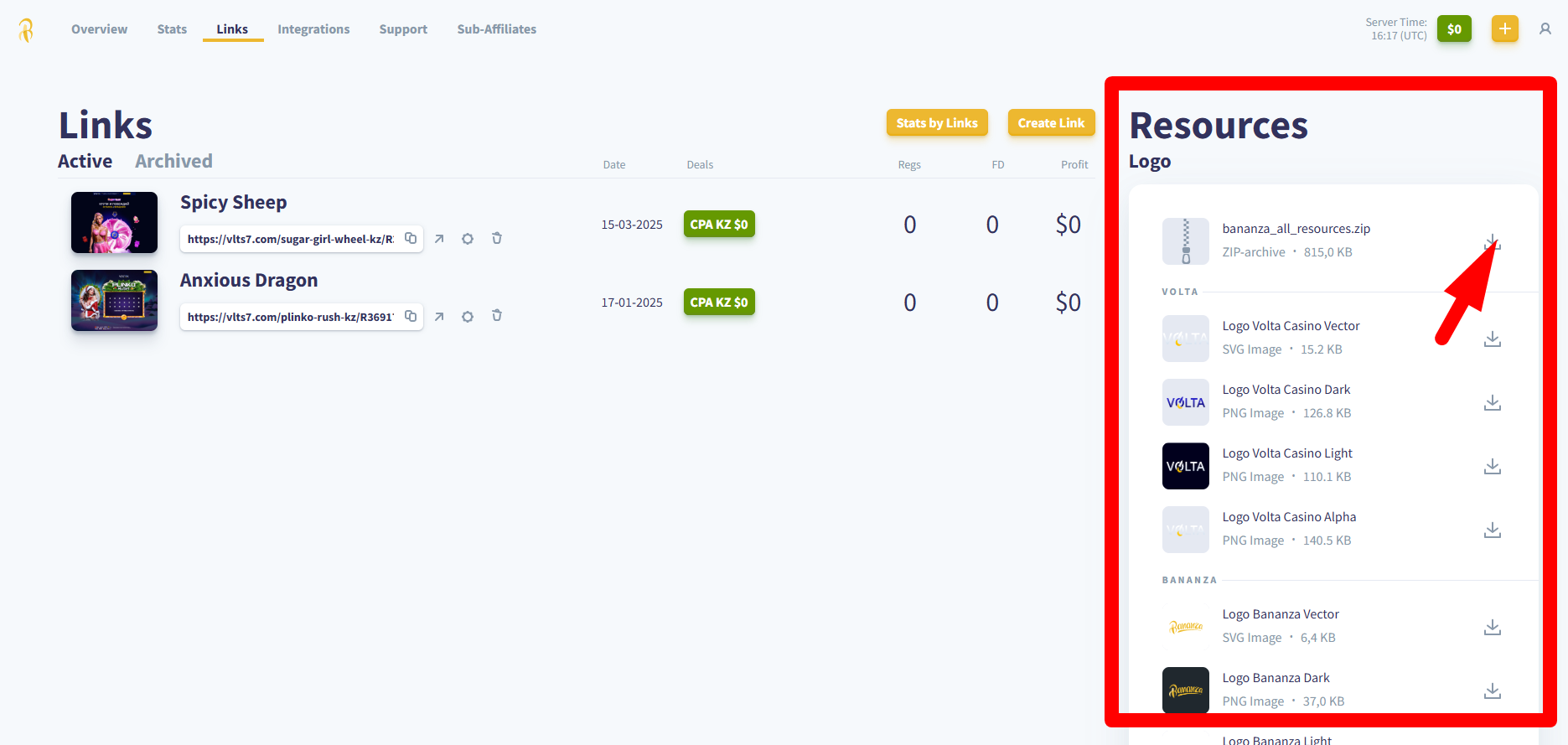 Bananza Affiliates
