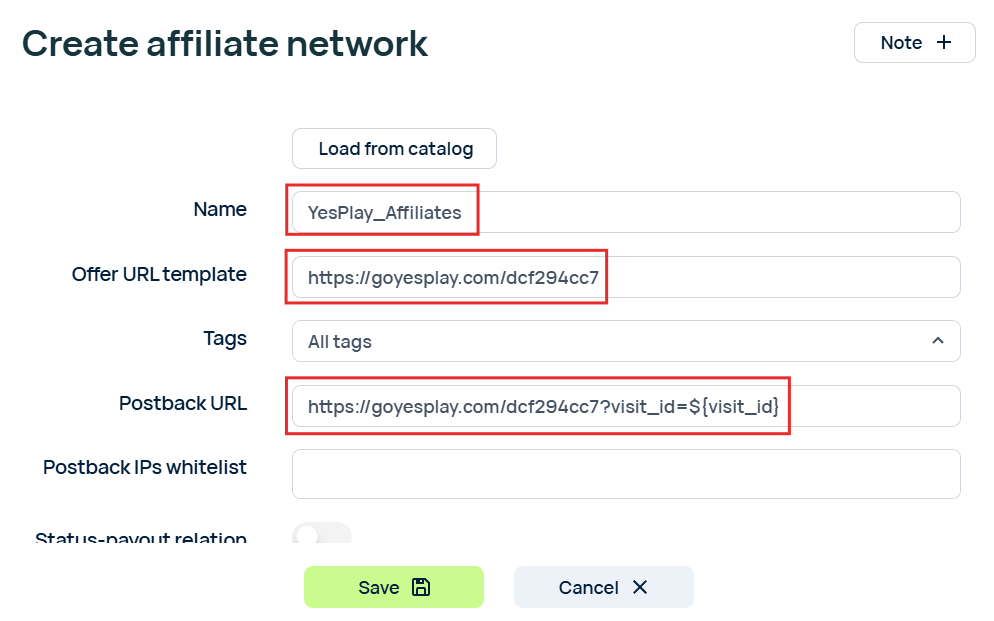 YesPlay Affiliates