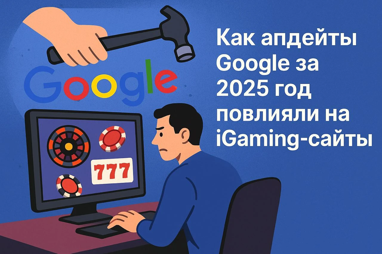 Как апдейты Google за 2025 год повлияли на iGaming сайты
