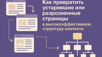 Как превратить устаревшие или разрозненные страницы в высокоэффективную структуру контента