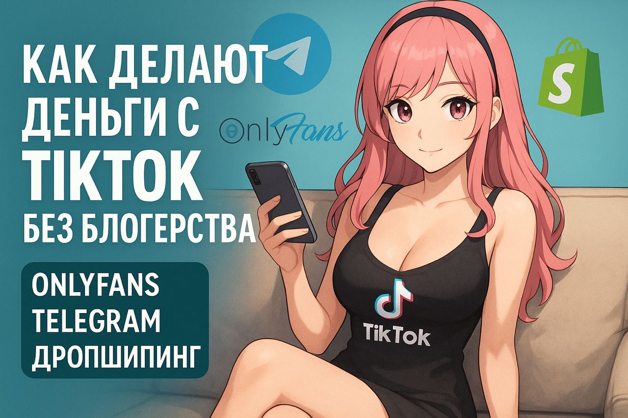 Как делают деньги на TikTok без блогерства: 3 рабочие схемы