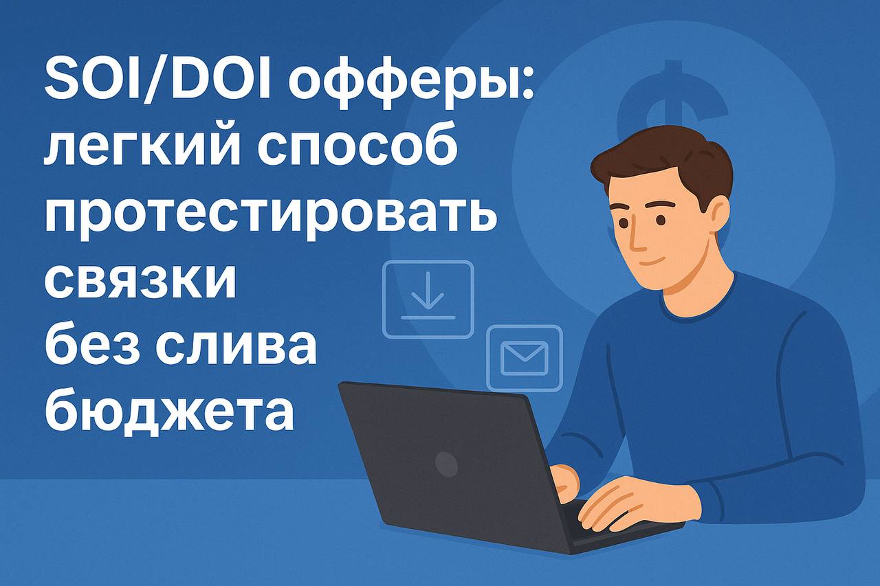 SOI/DOI офферы: легкий способ протестировать связки без слива бюджета