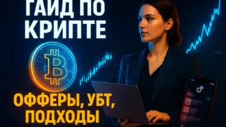 Большой гайд по крипте: офферы, модели оплаты, УБТ трафик, примеры связок и подходов