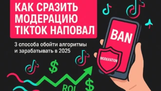 «Как сразить модерацию TikTok наповал». 3 способа обхода алгоритма, который мешает арбитражникам заработать в 2025 году