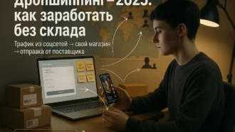 Как заработать без вложений на дропшиппинге через TikTok и YouTube