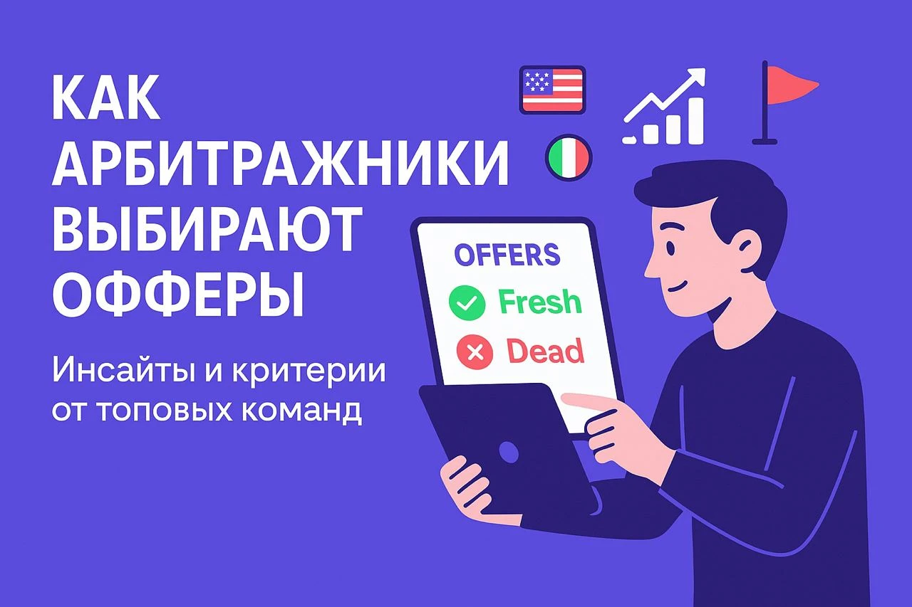 Как арбитражные команды выбирают офферы?