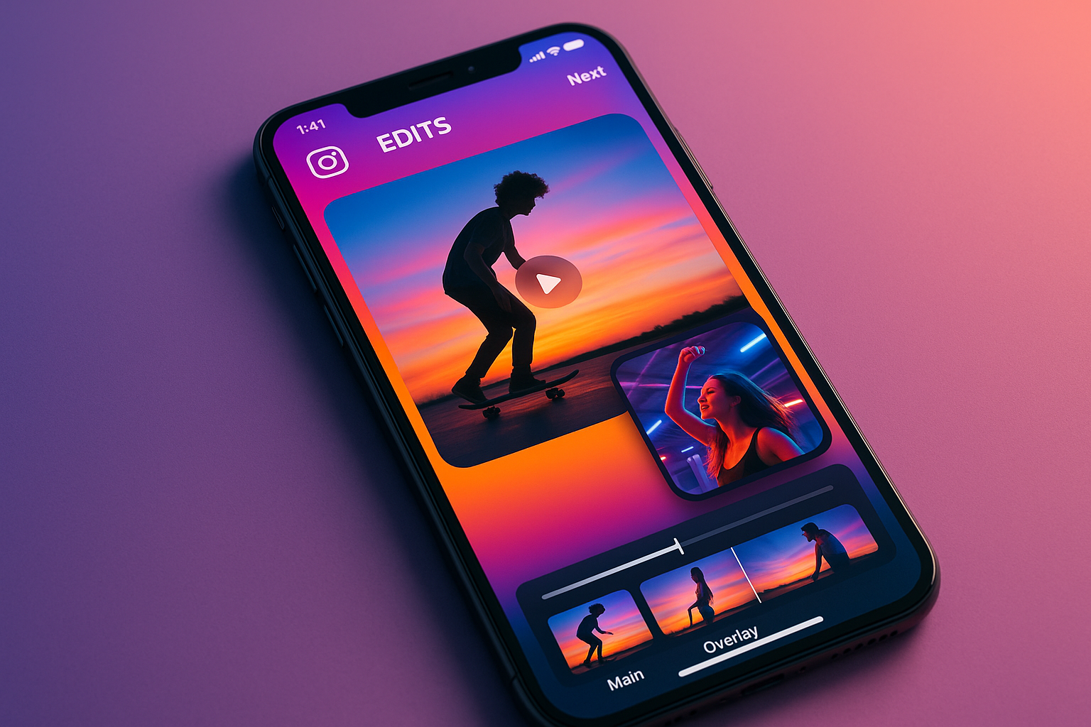 	Instagram* улучшил редактор Edits — авторам стало проще работать с видео